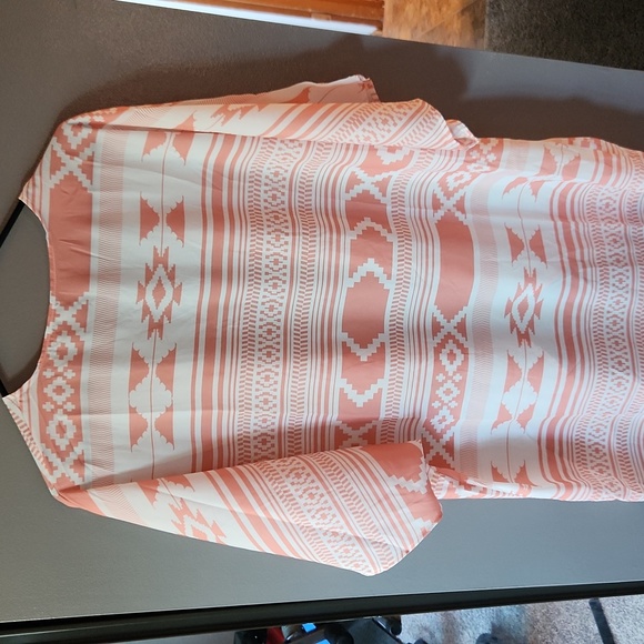 Aztec Print Light Weight Cardigan - Picture 3 of 3